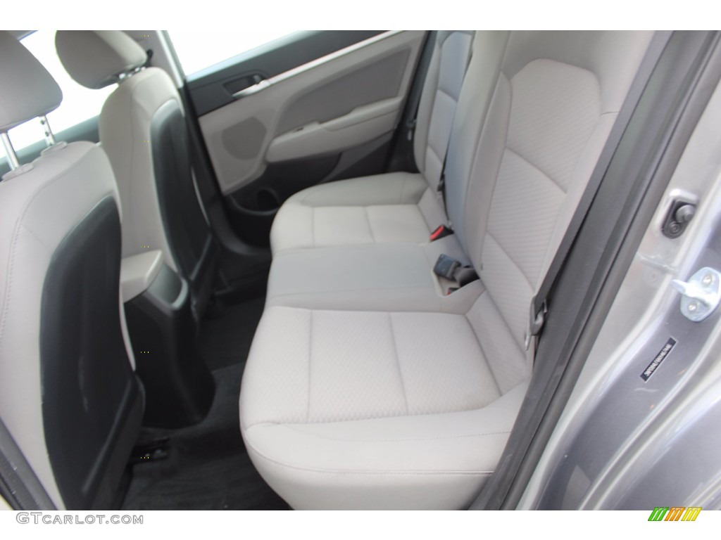 2019 Elantra SEL - Machine Gray / Gray photo #21
