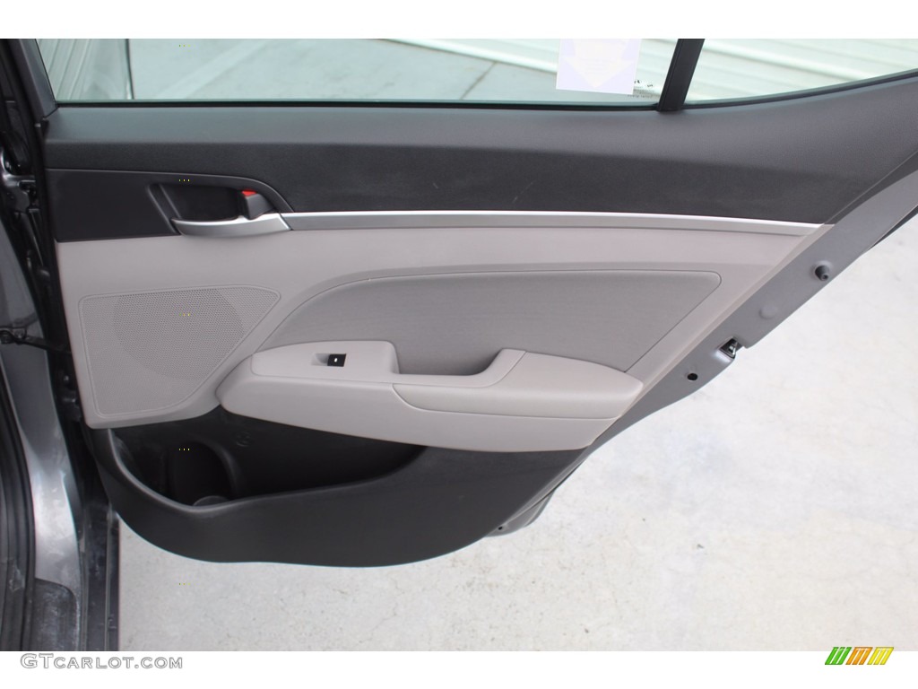 2019 Elantra SEL - Machine Gray / Gray photo #25