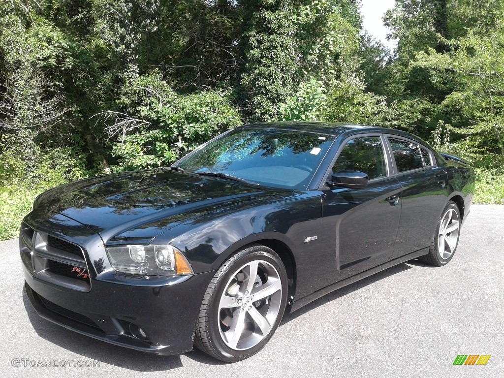 Pitch Black 2014 Dodge Charger R/T Plus 100th Anniversary Edition Exterior Photo #138971181