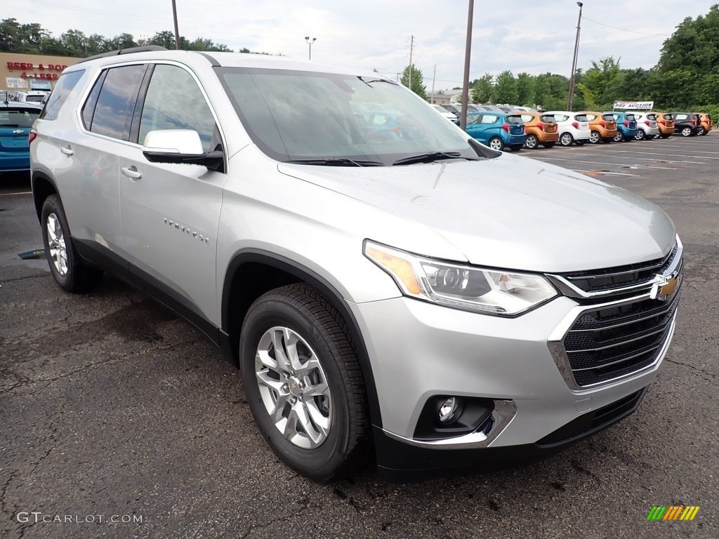 Silver Ice Metallic 2020 Chevrolet Traverse LT AWD Exterior Photo #138971583