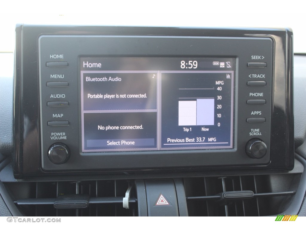 2019 RAV4 LE - Silver Sky Metallic / Black photo #15