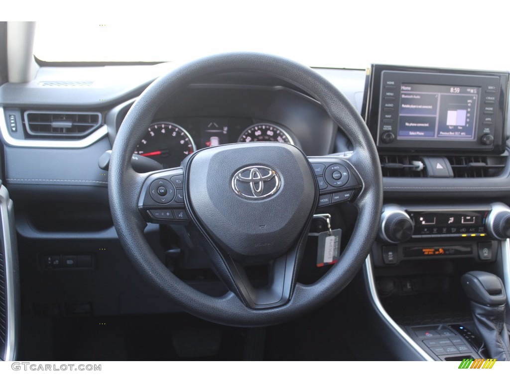2019 RAV4 LE - Silver Sky Metallic / Black photo #21