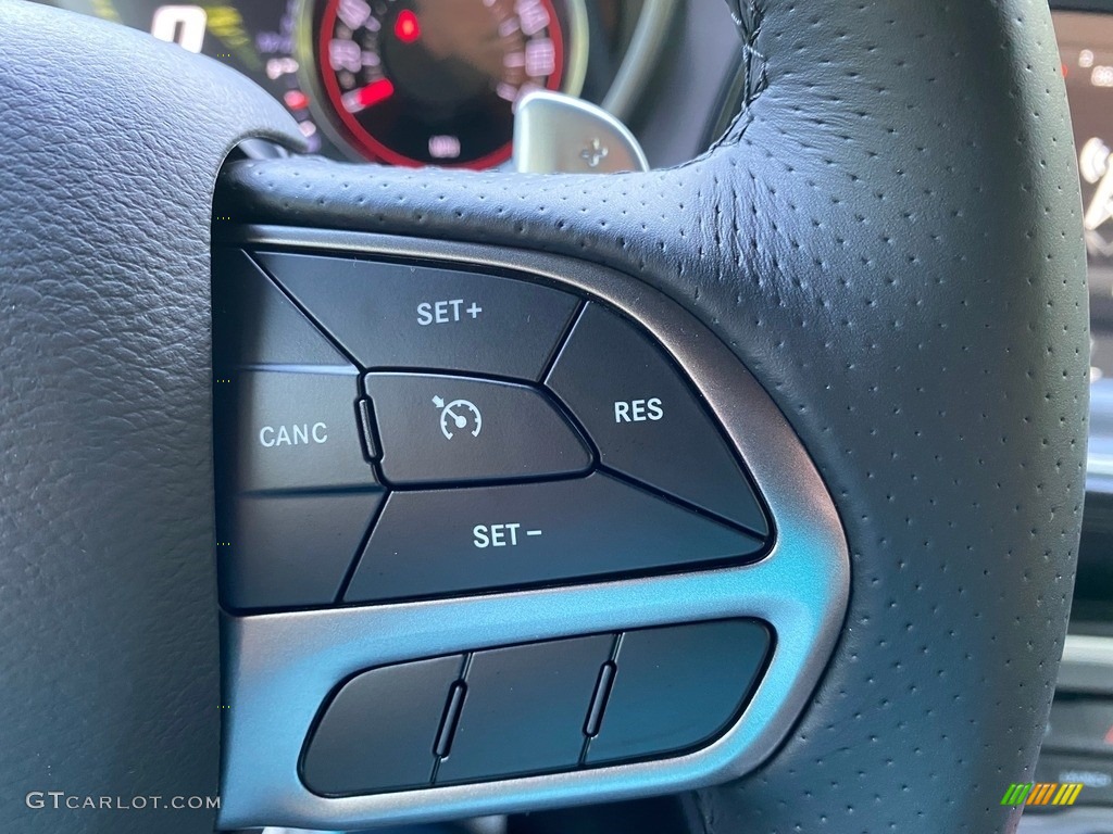 2020 Dodge Challenger R/T Scat Pack Black w/Alcantara Steering Wheel Photo #138972168