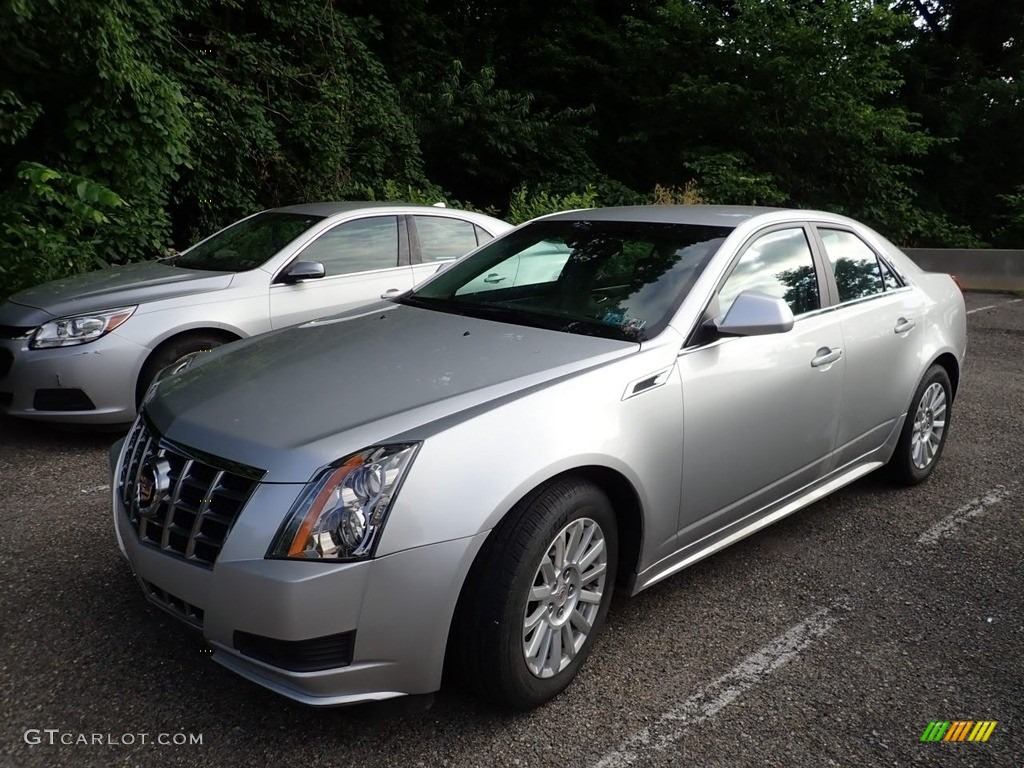 2013 CTS 4 3.0 AWD Sedan - Radiant Silver Metallic / Light Titanium/Ebony photo #1