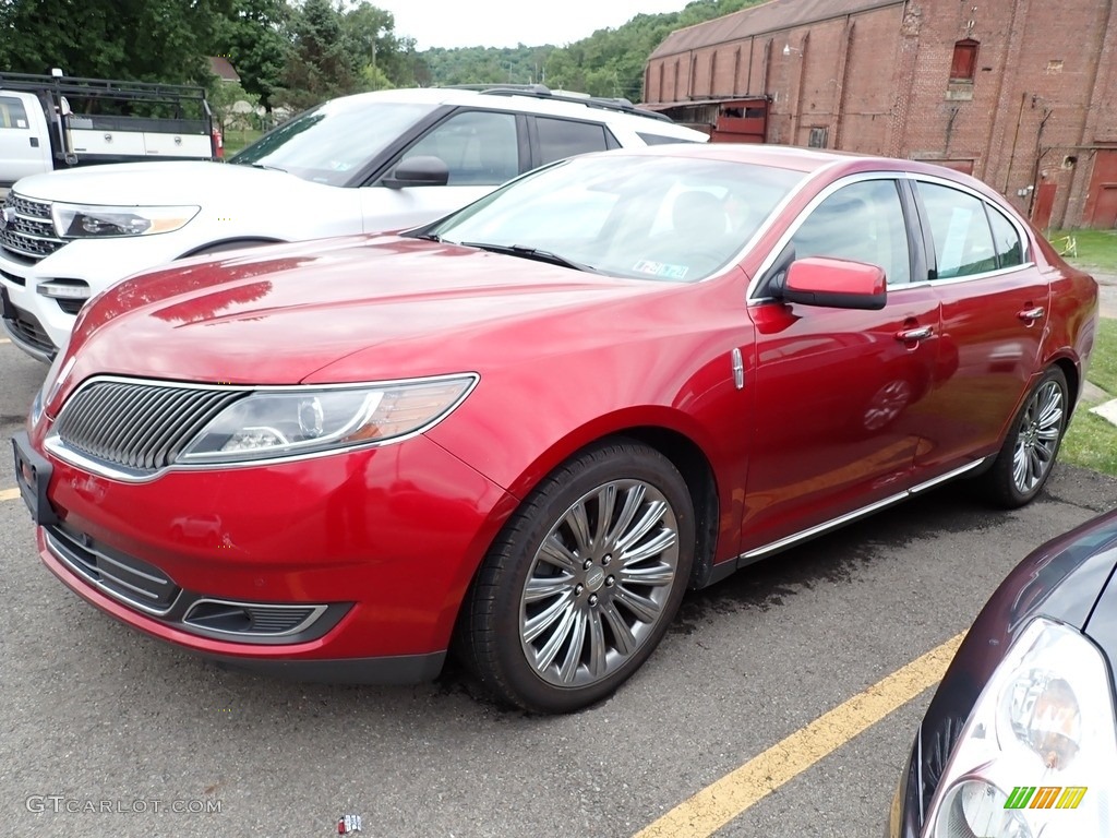 Ruby Red Metallic 2015 Lincoln MKS AWD Exterior Photo #138975277