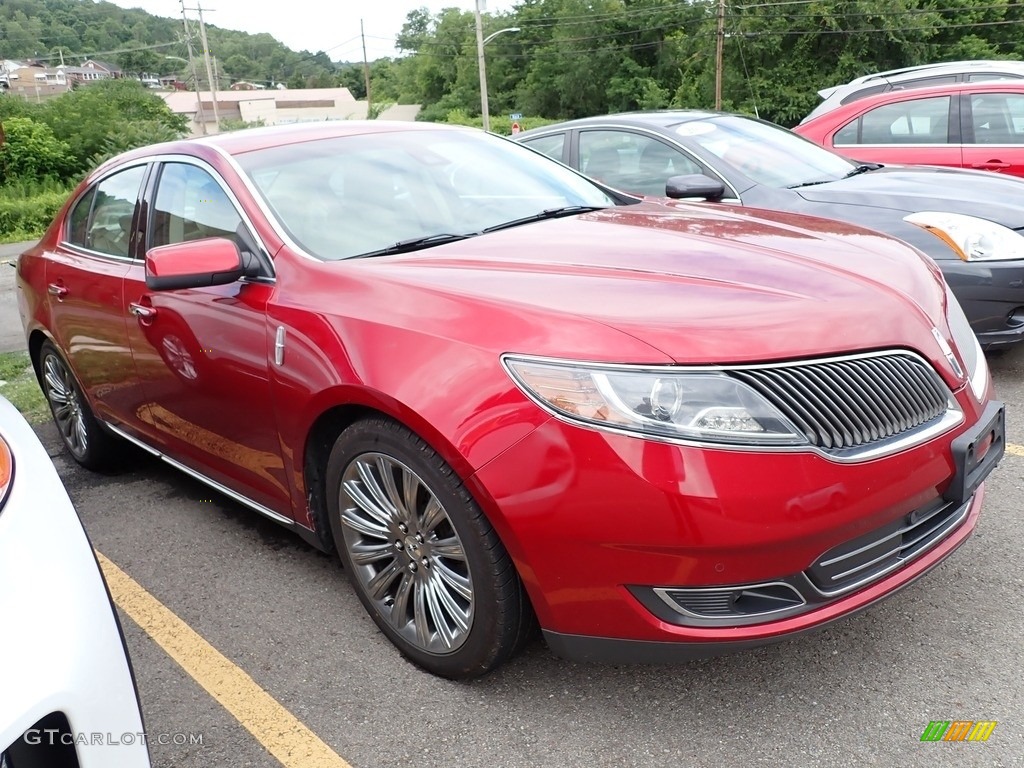 Ruby Red Metallic 2015 Lincoln MKS AWD Exterior Photo #138975353