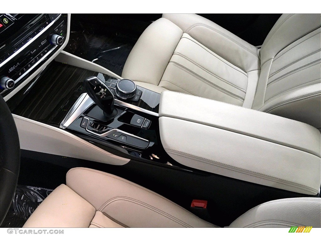 2018 5 Series M550i xDrive Sedan - Dark Graphite Metallic / Ivory White photo #16