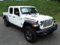 2020 Bright White Jeep Gladiator Rubicon 4x4  photo #4