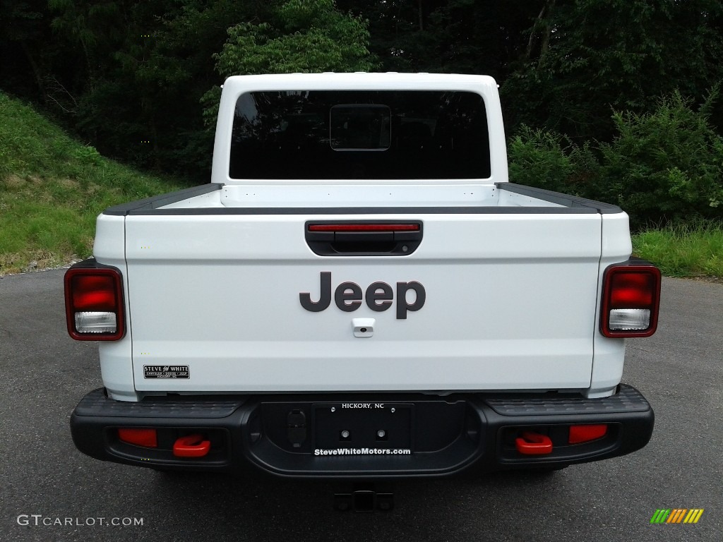 2020 Gladiator Rubicon 4x4 - Bright White / Black photo #7