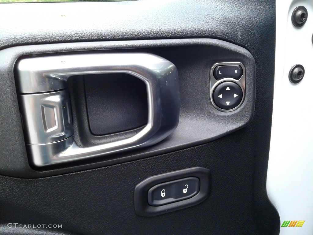 2020 Gladiator Rubicon 4x4 - Bright White / Black photo #12