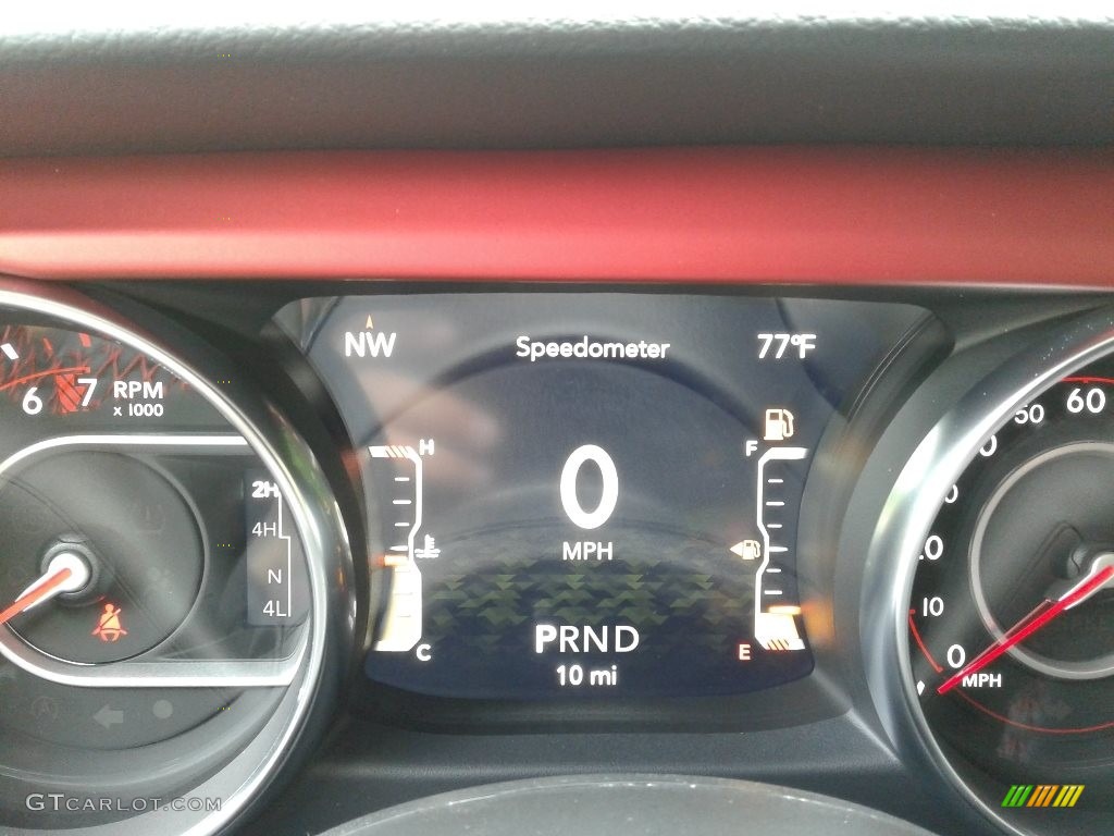 2020 Gladiator Rubicon 4x4 - Bright White / Black photo #21