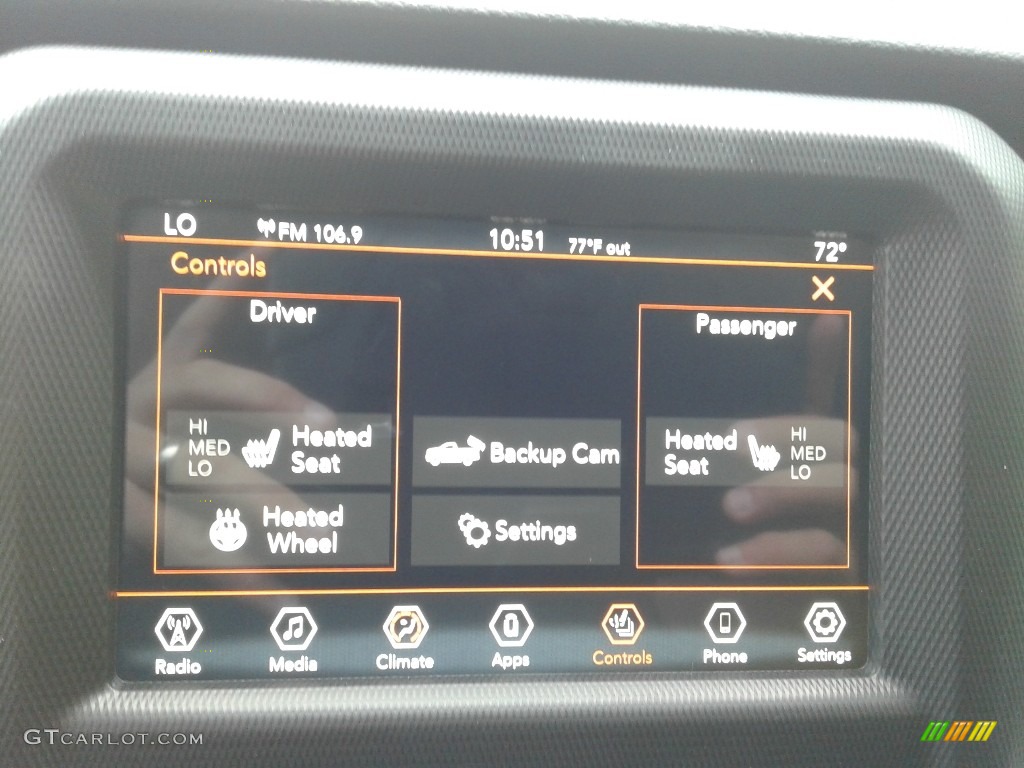 2020 Gladiator Rubicon 4x4 - Bright White / Black photo #23