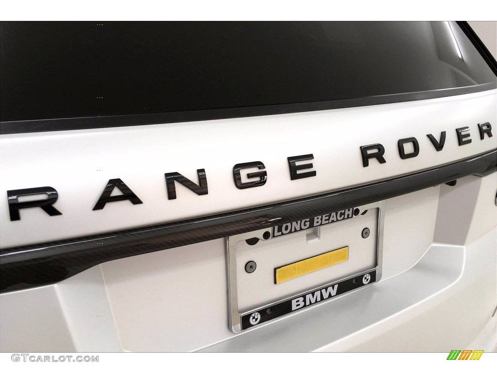 2018 Range Rover Sport SVR - Yulong White Metallic / Ebony photo #34
