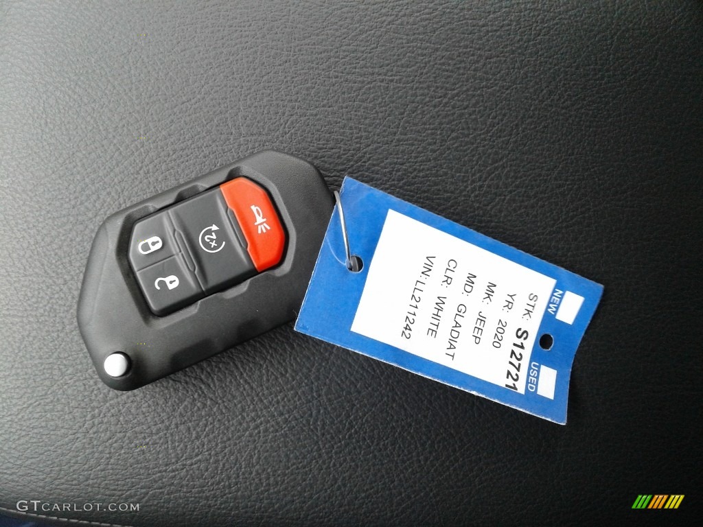 2020 Gladiator Rubicon 4x4 - Bright White / Black photo #29