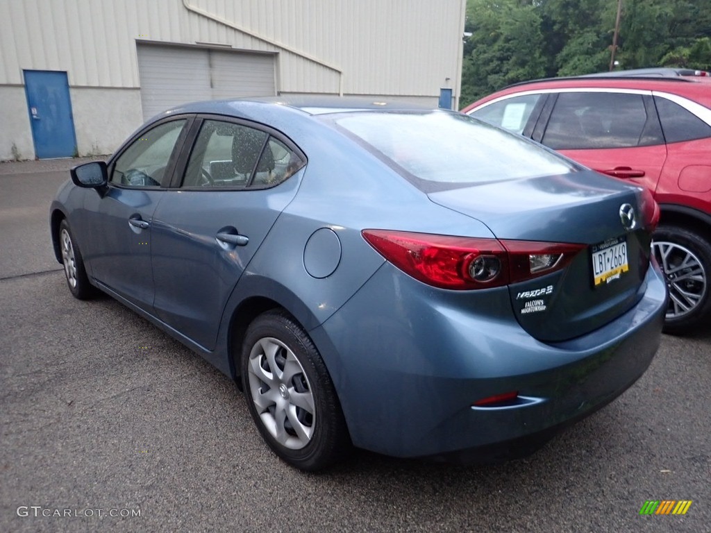 2016 MAZDA3 i Sport 4 Door - Blue Reflex Mica / Black photo #2