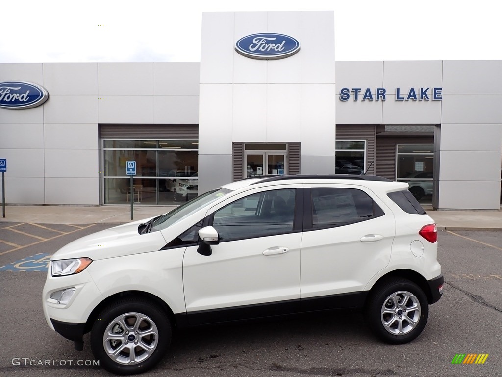 2020 EcoSport SE 4WD - Diamond White / Ebony Black photo #1