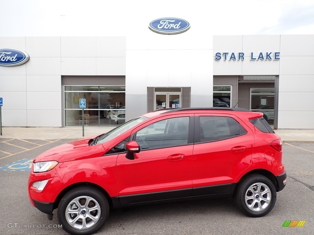 2020 EcoSport SE 4WD - Race Red / Ebony Black photo #1