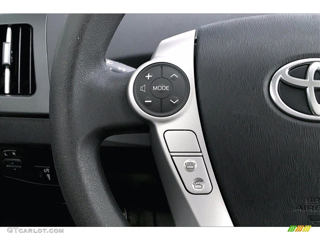 2015 Prius Two Hybrid - Classic Silver Metallic / Misty Gray photo #18