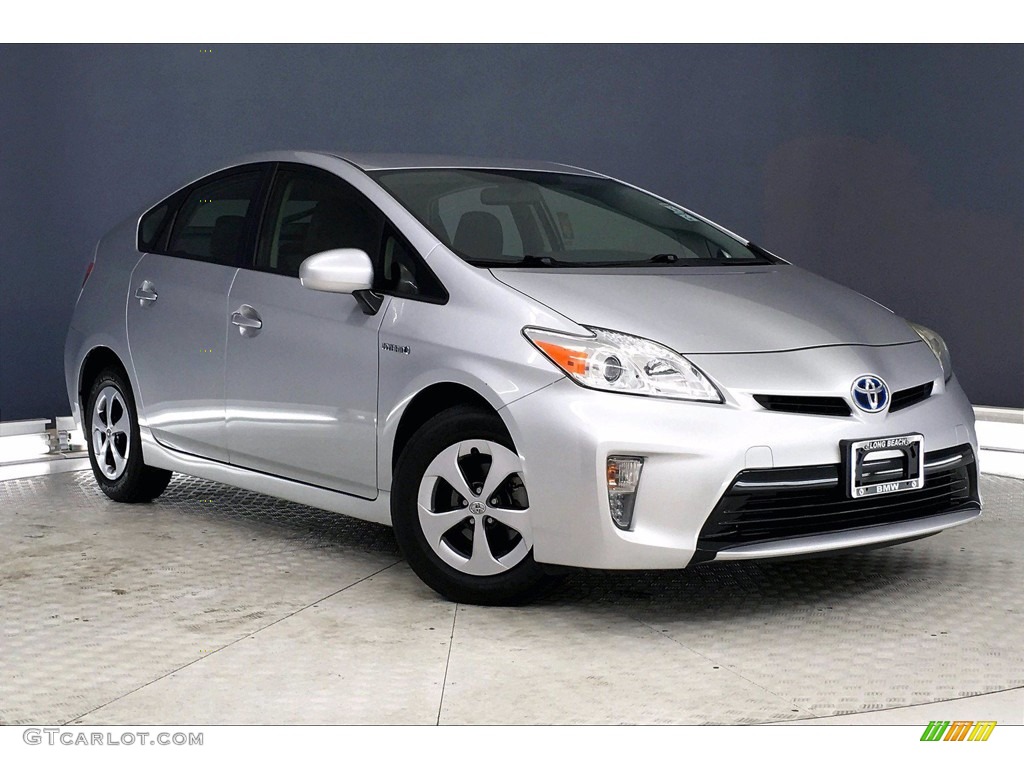 2015 Prius Two Hybrid - Classic Silver Metallic / Misty Gray photo #37
