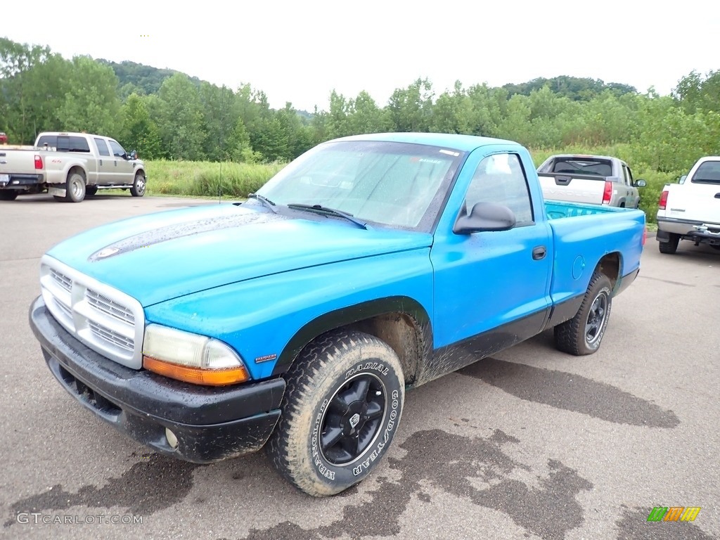 Bright Jade Metallic 1997 Dodge Dakota Sport Regular Cab Exterior Photo #138982299