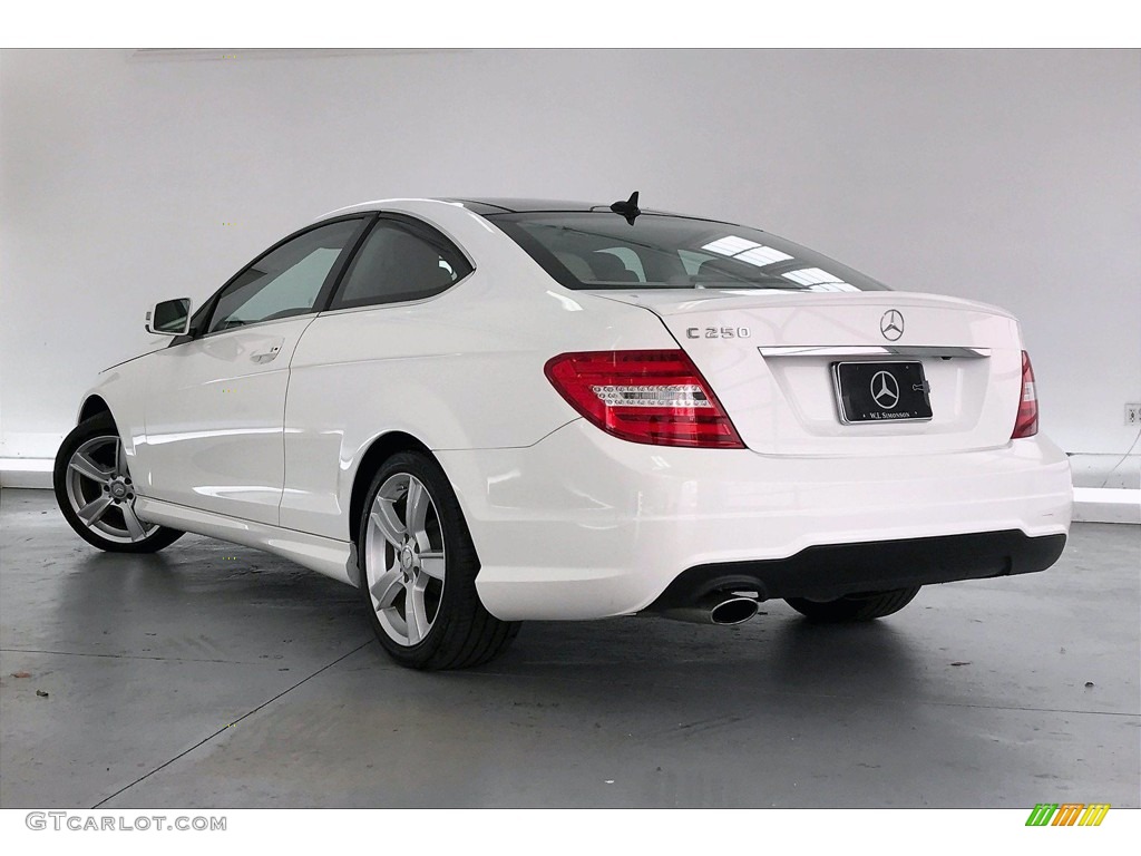 Polar White 2015 Mercedes-Benz C 250 Coupe Exterior Photo #138983358