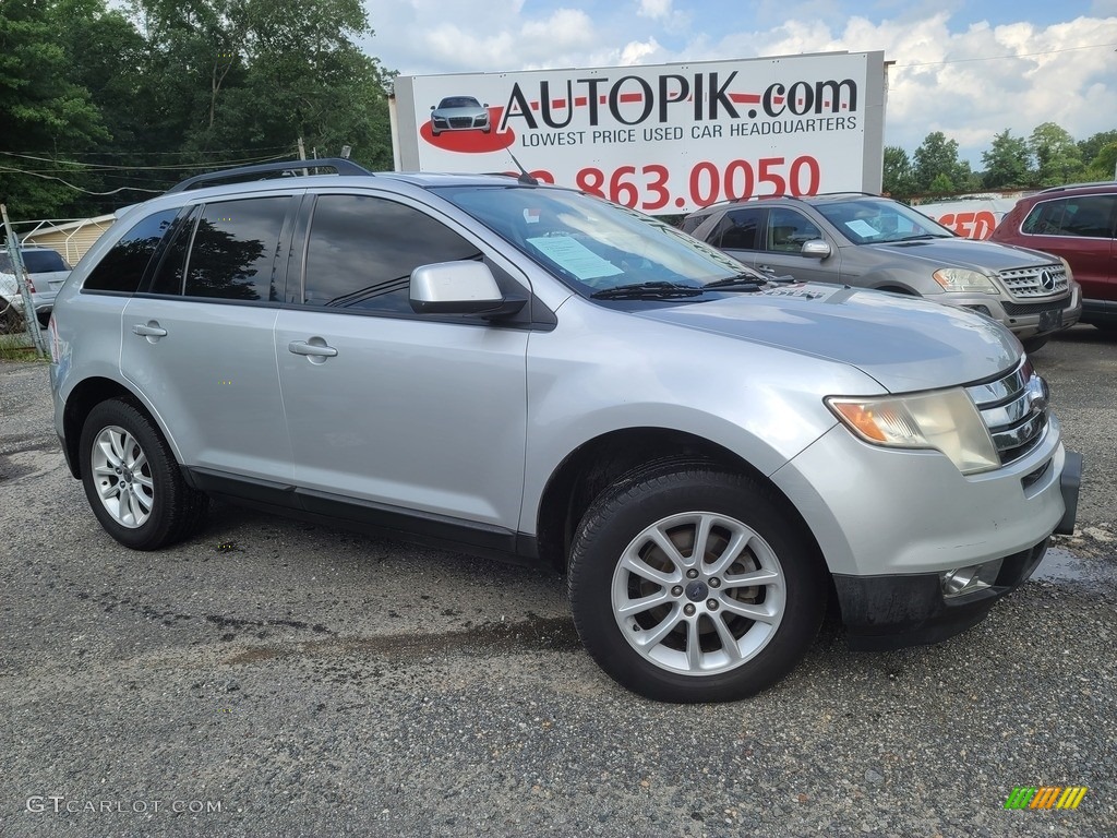 2009 Edge SEL AWD - Brilliant Silver Metallic / Camel photo #1