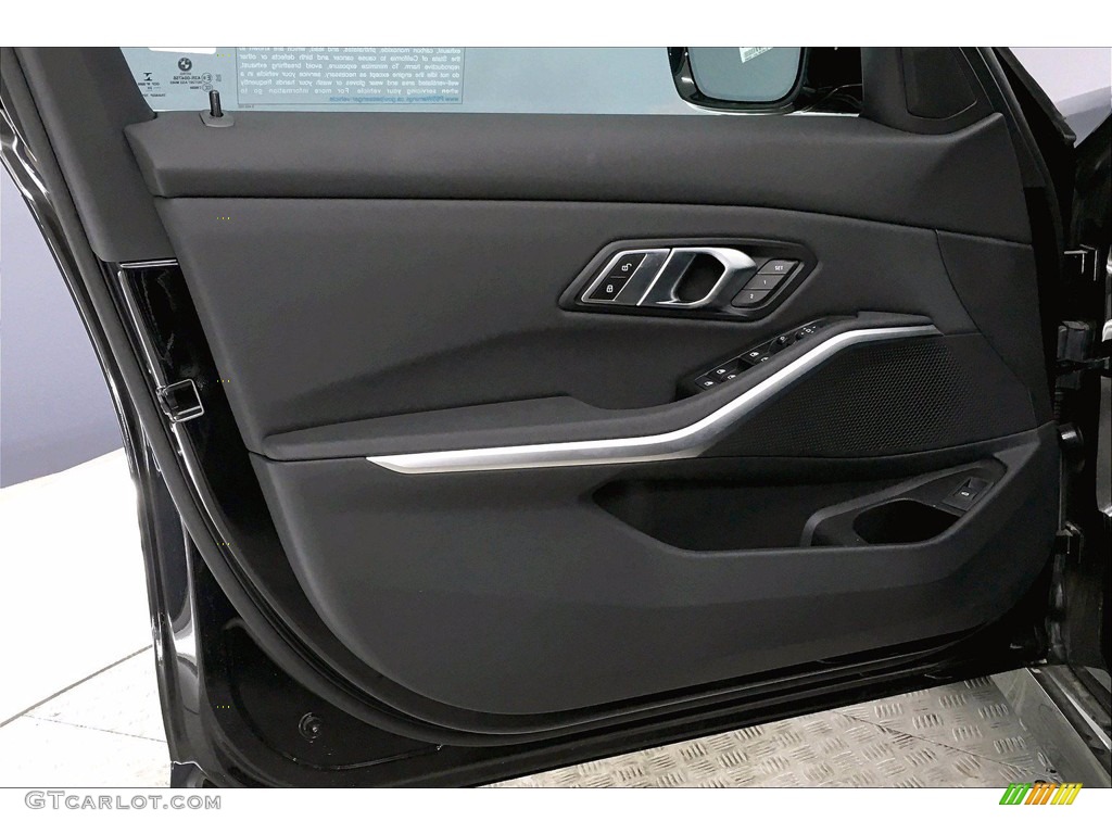 2020 3 Series 330i Sedan - Jet Black / Black photo #13