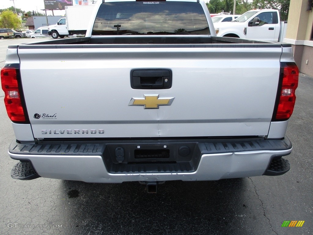 2016 Silverado 1500 WT Double Cab 4x4 - Silver Ice Metallic / Dark Ash/Jet Black photo #27