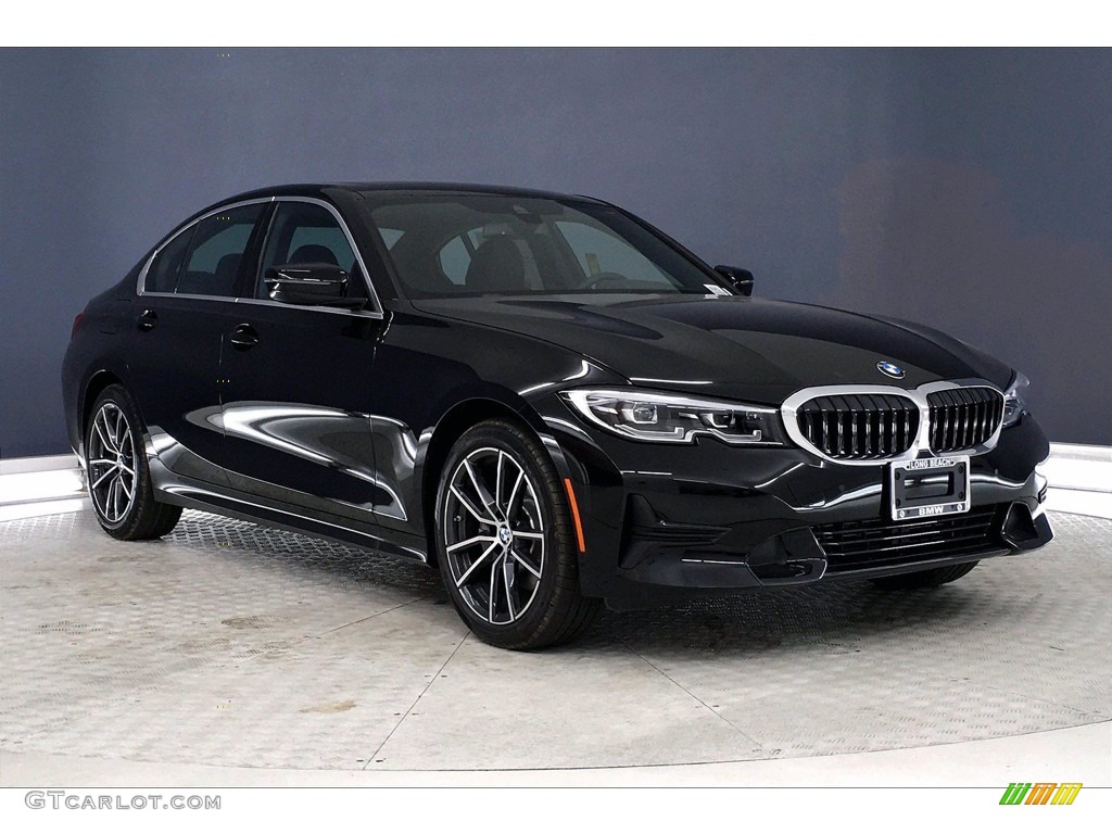 2020 3 Series 330i Sedan - Jet Black / Black photo #19