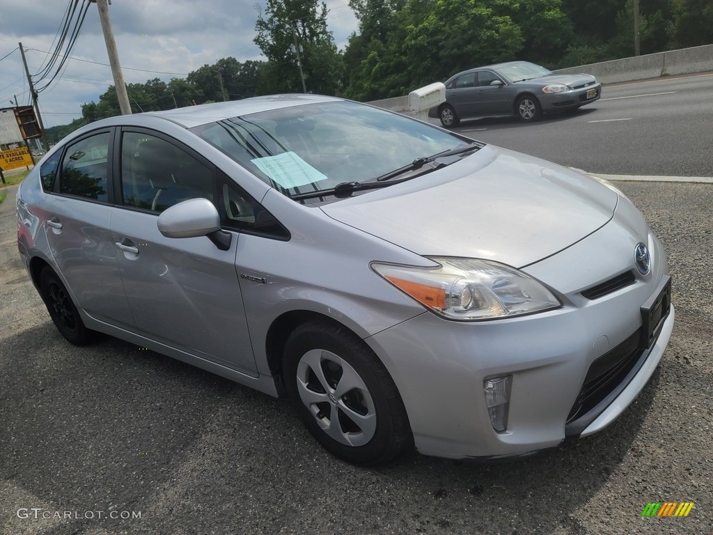 2012 Prius 3rd Gen Five Hybrid - Classic Silver Metallic / Dark Gray photo #6