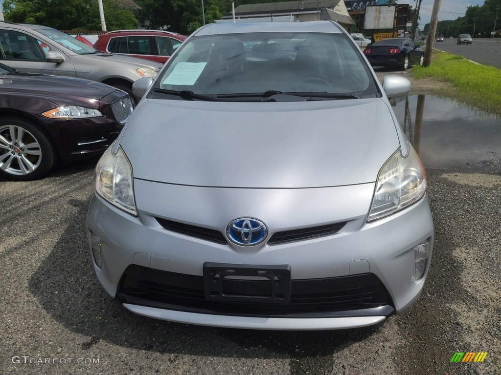 2012 Prius 3rd Gen Five Hybrid - Classic Silver Metallic / Dark Gray photo #7