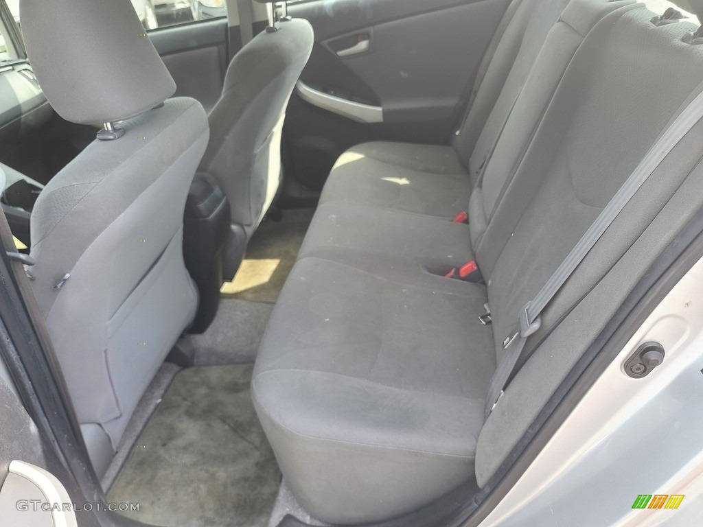 2012 Prius 3rd Gen Five Hybrid - Classic Silver Metallic / Dark Gray photo #15