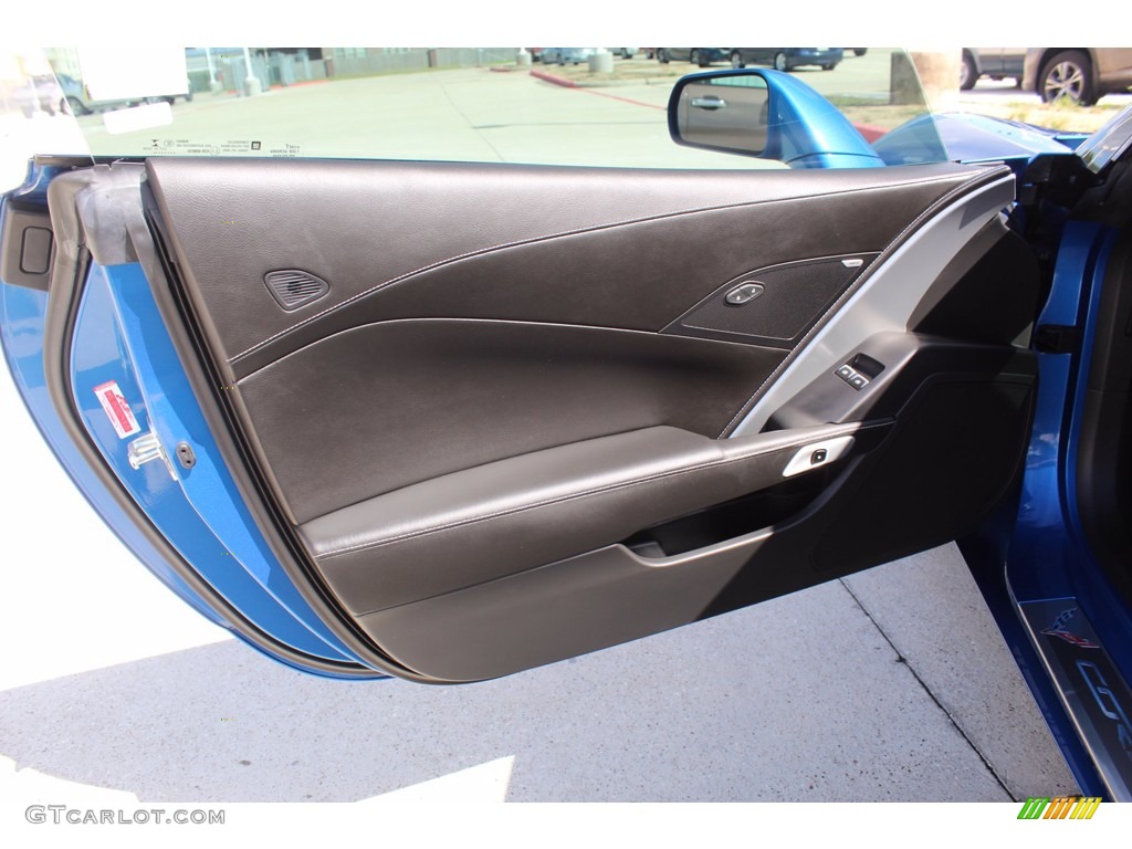 2016 Corvette Stingray Coupe - Laguna Blue Metallic / Jet Black photo #8