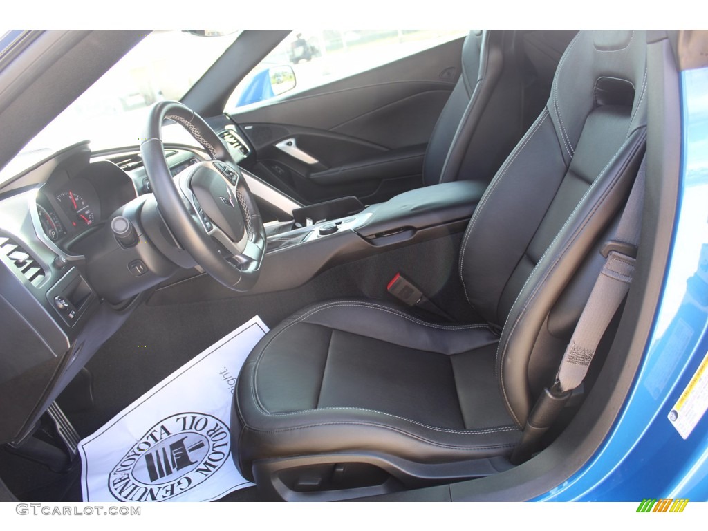 2016 Corvette Stingray Coupe - Laguna Blue Metallic / Jet Black photo #9