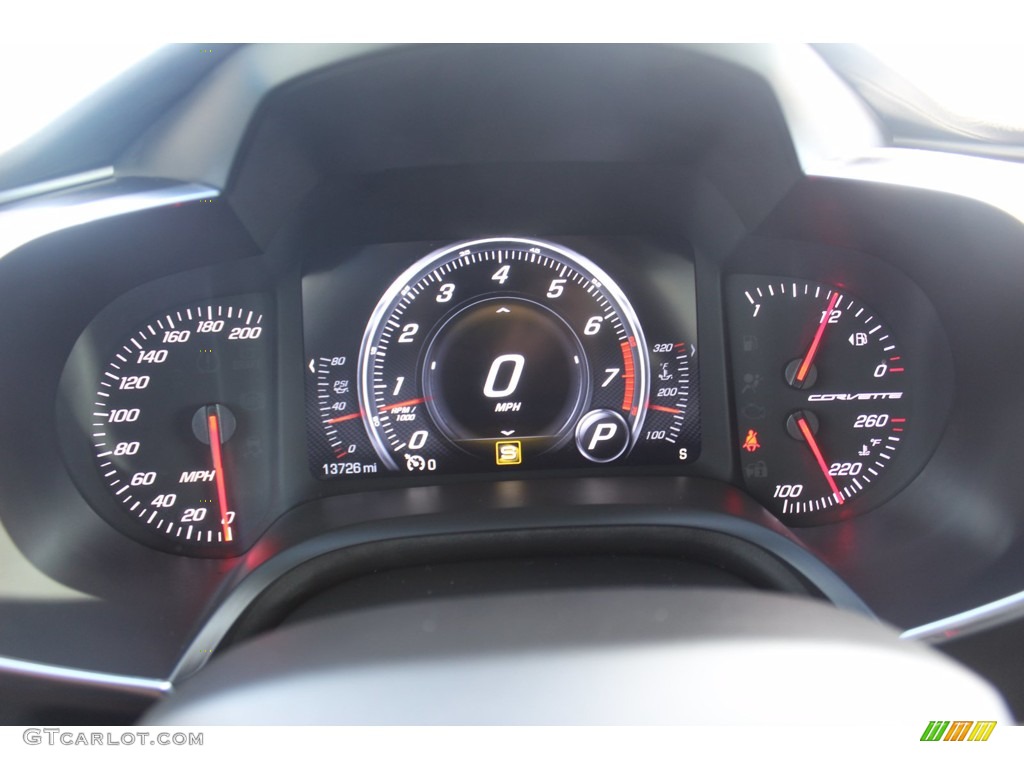 2016 Corvette Stingray Coupe - Laguna Blue Metallic / Jet Black photo #12