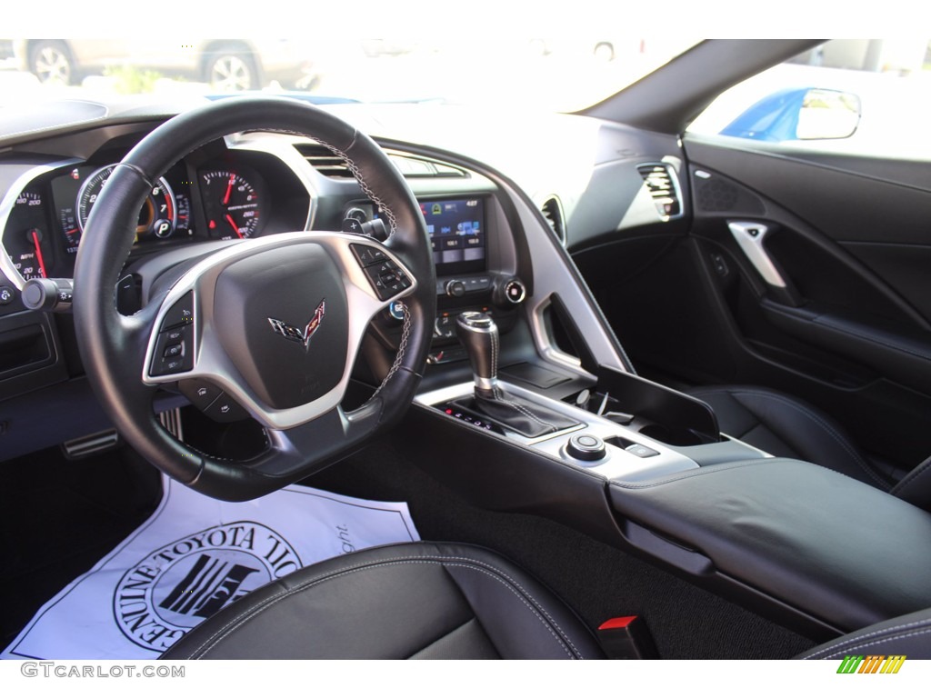 2016 Corvette Stingray Coupe - Laguna Blue Metallic / Jet Black photo #17