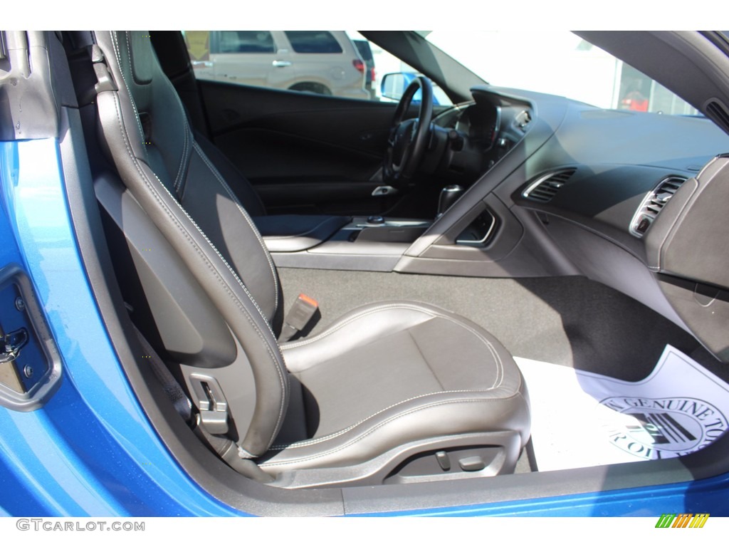 2016 Corvette Stingray Coupe - Laguna Blue Metallic / Jet Black photo #21