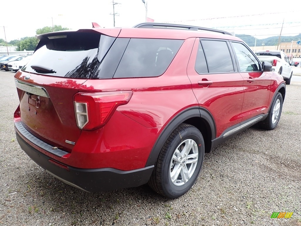 2020 Explorer XLT 4WD - Rapid Red Metallic / Ebony photo #2