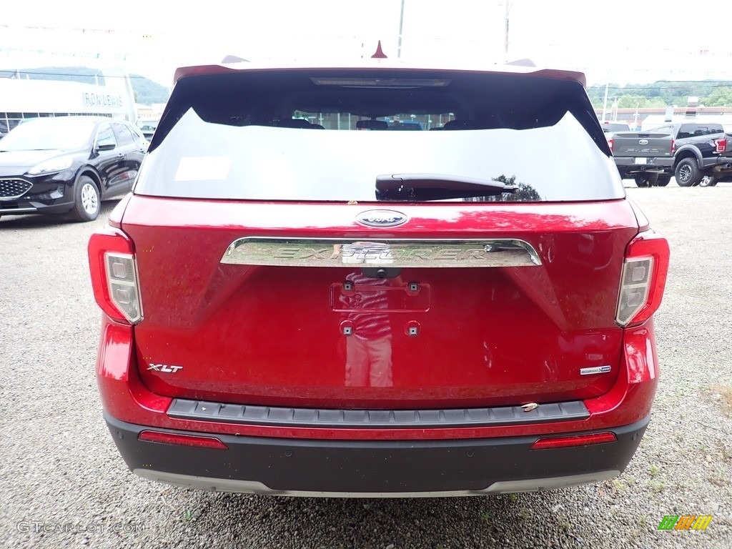 2020 Explorer XLT 4WD - Rapid Red Metallic / Ebony photo #8