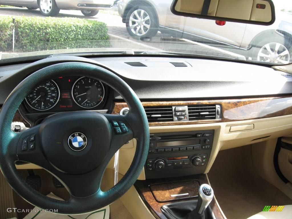 2006 3 Series 325i Sedan - Jet Black / Beige photo #16