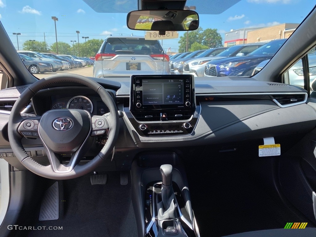 2021 Corolla SE - Blizzard White Pearl / Black photo #4