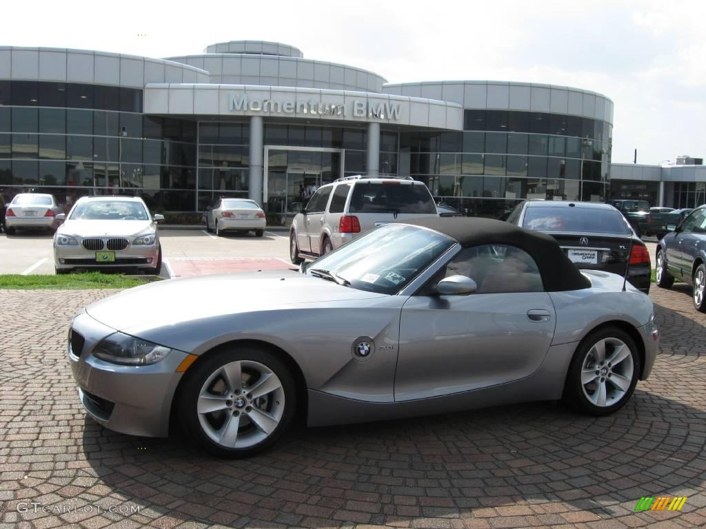 2006 Silver Grey Metallic Bmw Z4 3 0i Roadster 13894871 Gtcarlot Com Car Color Galleries