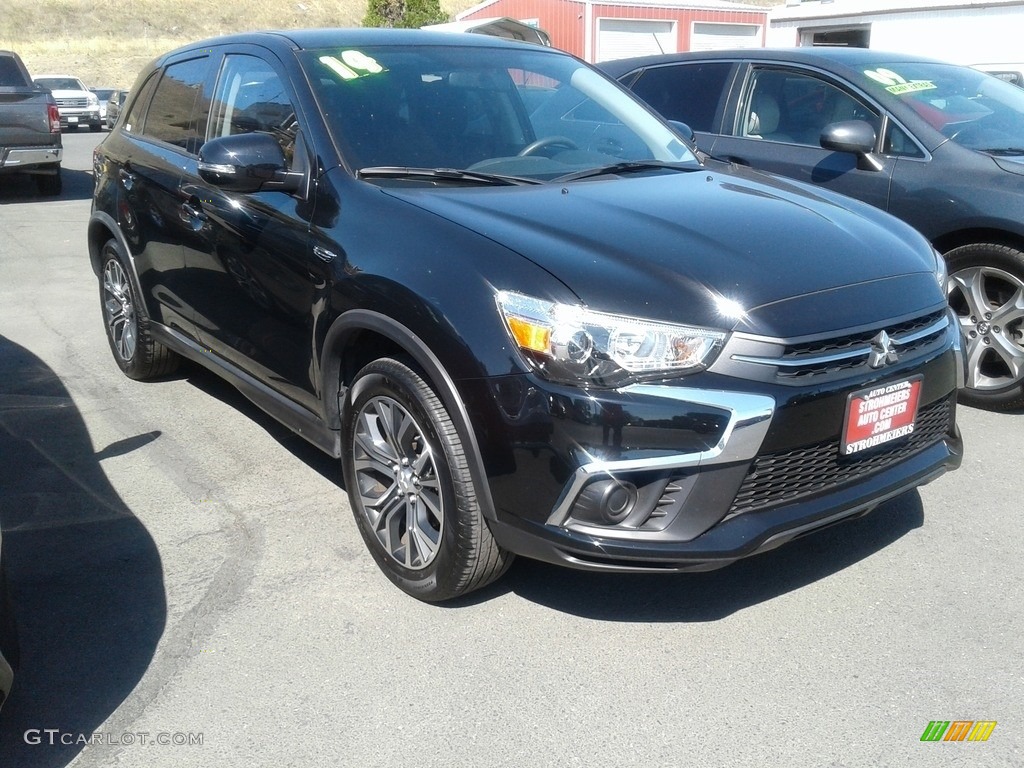 Labrador Black Metallic 2019 Mitsubishi Outlander Sport ES Exterior Photo #138989306