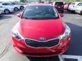 2016 Crimson Red Kia Forte LX Sedan  photo #3