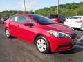 2016 Crimson Red Kia Forte LX Sedan  photo #4