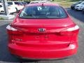 2016 Crimson Red Kia Forte LX Sedan  photo #9