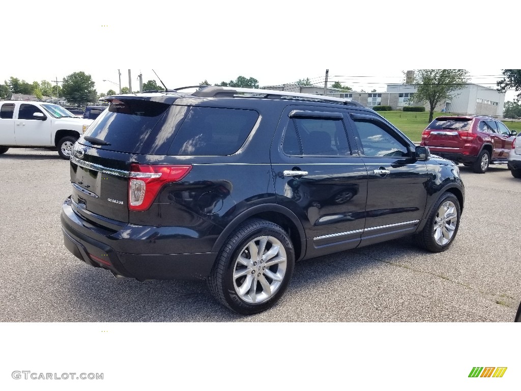 2013 Explorer Limited - Tuxedo Black Metallic / Pecan/Charcoal Black photo #37