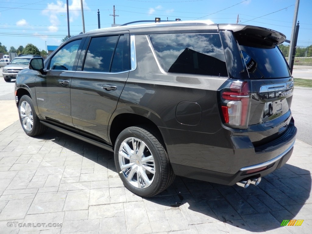 2021 Tahoe High Country 4WD - Graywood Metallic / Jet Black/Mocha photo #6