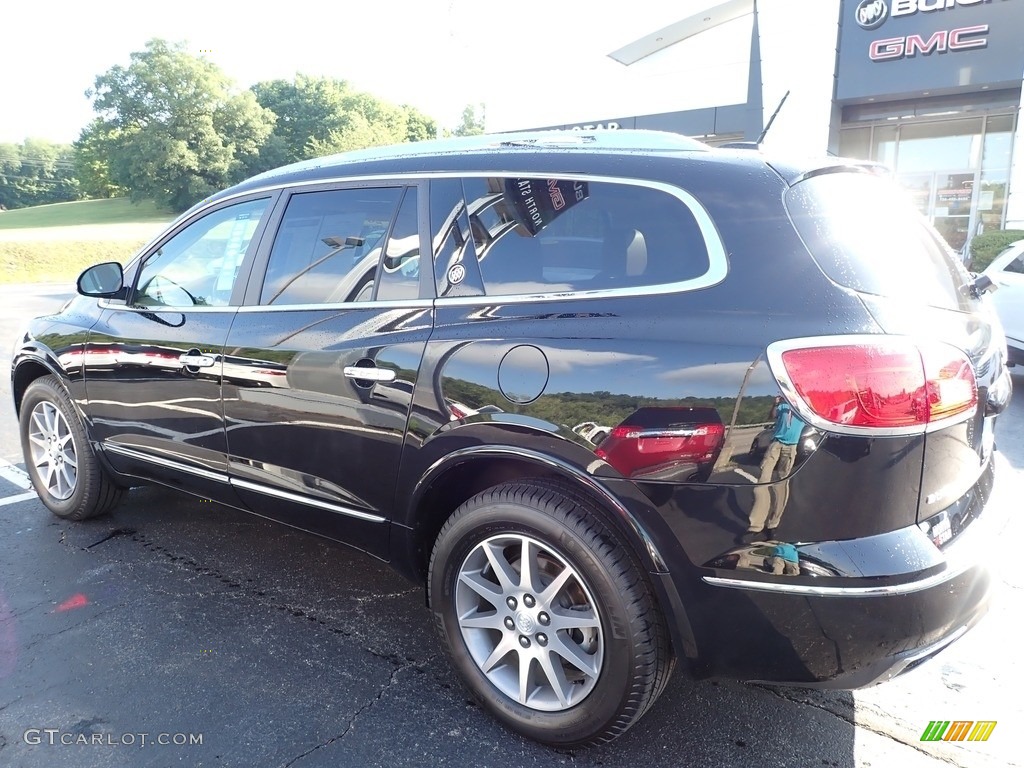 2017 Enclave Leather AWD - Ebony Twilight Metallic / Choccachino photo #12