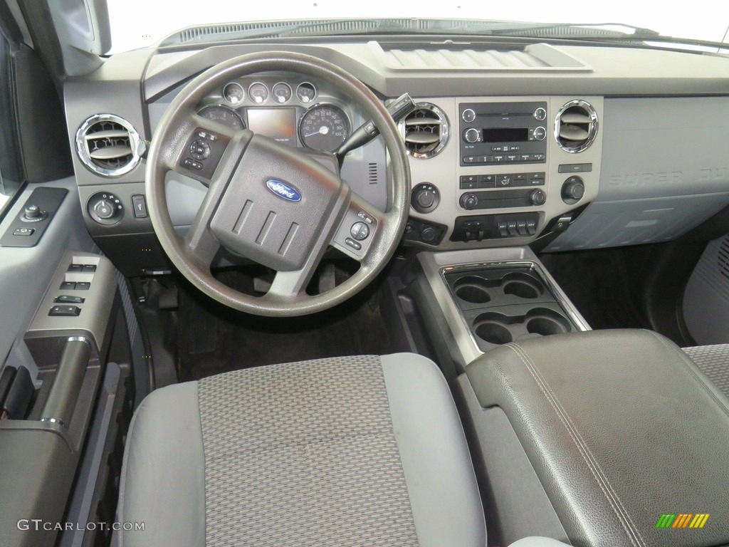 2016 Ford F450 Super Duty XLT Crew Cab 4x4 Steel Dashboard Photo #138990455
